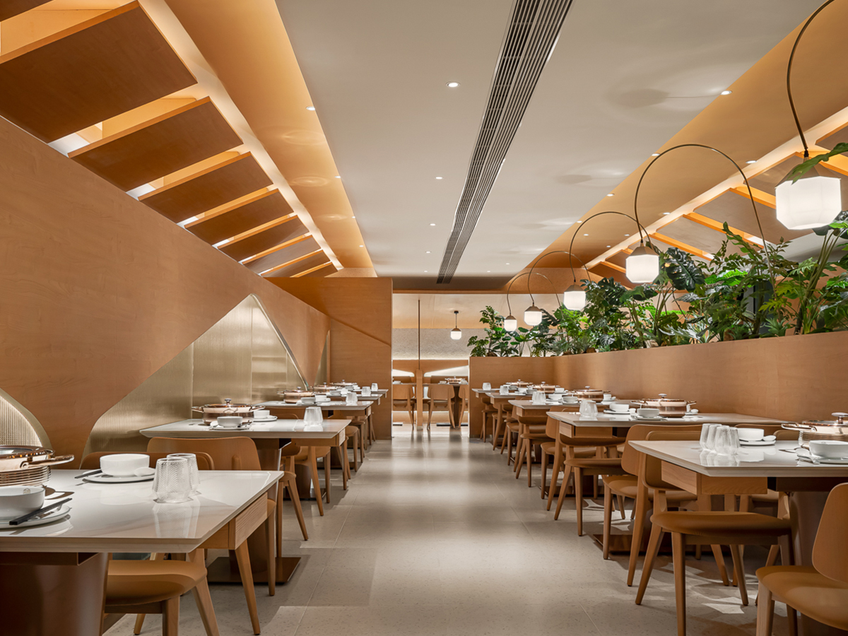 深圳餐厅设计：椰客·海南料理，极简高级氛围感